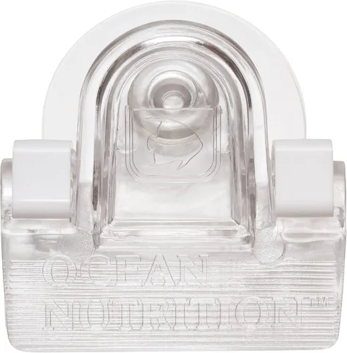 Vista 4 de Ocean Nutrition Clips alimentadores de algas marinas para peces de agua salada, ventosas de acuario, mantiene los alimentos intactos, prolonga