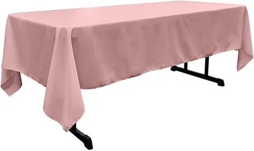 Vista 31 de New Creations Fabric & Foam Inc - Mantel rectangular de popelina de poliéster de 60 pulgadas de ancho por 120 pulgadas de largo. (Avocado)