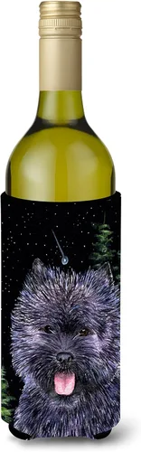 Vista 67 de Caroline's Treasures SS8447CC Starry Night English Bulldog - Enfriador para latas o botellas, lavable, funda plegable con aislamiento para bebidas