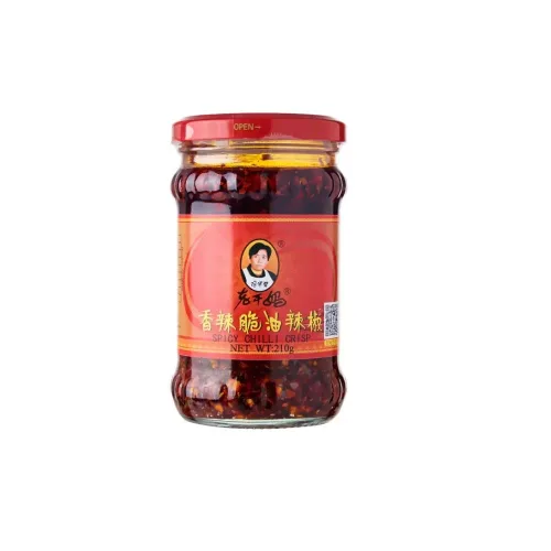 Vista 10 de Lao Gan Ma Chili Frito en Aceite – 730g (25.75 oz) Auténtico Chile Crujiente Chino Condimento Picante y Sabroso para Fideos, Arroz, Salteados