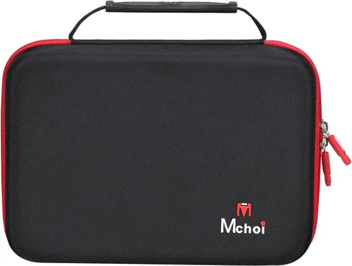 Vista 4 de Mchoi Estuche de transporte rígido adecuado para compresor de aire de inflador de neumáticos TEROMAS, bomba de aire portátil de CC/CA