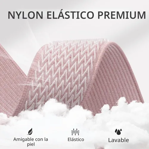 Vista 7 de DaQin Correa elástica deportiva de nailon compatible con Fitbit Versa 2 correas de reloj para mujeres y hombres, paquete de 5 correas elásticas