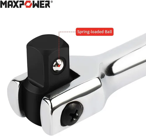 Vista 2 de MAXPOWER - Barra de disyuntor de 24 pulgadas con mango flexible de 1/2 pulgada