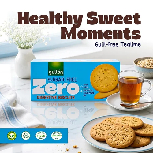 Vista 3 de Gullon Galletas Digestivas Sin Azúcar 14.11 oz