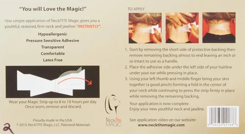 Vista 2 de NeckTITE Magic - El levantamiento instantáneo del cuello (paquete de 2)