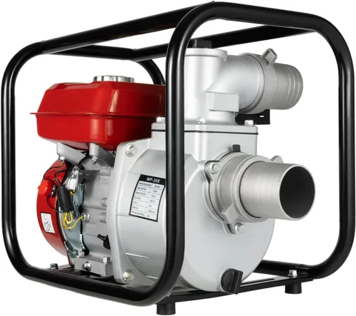 Vista 6 de Bomba de agua de gasolina de 1500 W Bomba de transferencia de agua a gas de 3 pulgadas Bomba de riego de alta presión Bomba de agua de gasolina