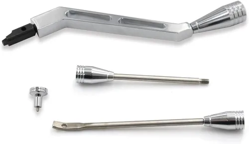 Vista 7 de Palanca de señal de giro cromada (3 unidades) Compatible con columnas GM Chevy Buick Oldsmobile Pontiac y Cadillac 1967-1994