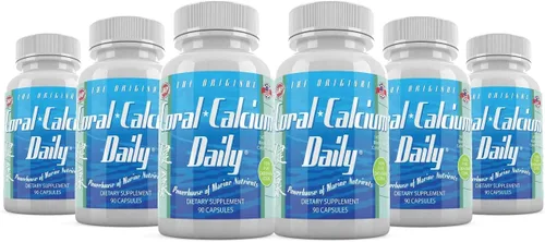 Vista 9 de Daily Health, Coral Calcium Pure Okinawa - Suplemento de grado marino con 72 oligominerales - 1475 mg, 90 cápsulas vegetales (suministro de 1 mes)