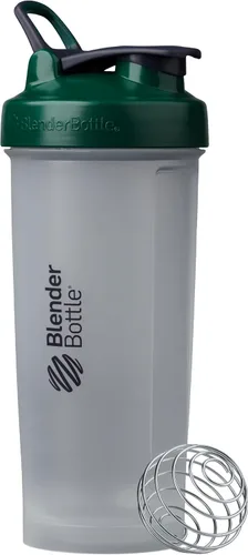 Vista 30 de [Usado] BlenderBottle Classic V2 - Botella mezcladora perfecta para batidos de proteínas y preentrenamiento, 20 onzas, color negro