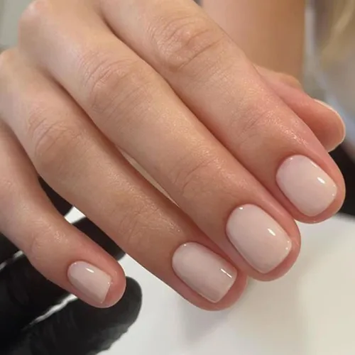 Vista 15 de Uñas postizas cortas a presión, uñas acrílicas cuadradas, coloridas de cobertura completa, uñas adhesivas brillantes en líneas, uñas reutilizables