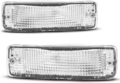 Vista 2 de AmeriLite Juego de luces de estacionamiento de repuesto transparentes para Toyota Pickup 90-91 4Runner 1988-1995, lado del pasajero y del conductor