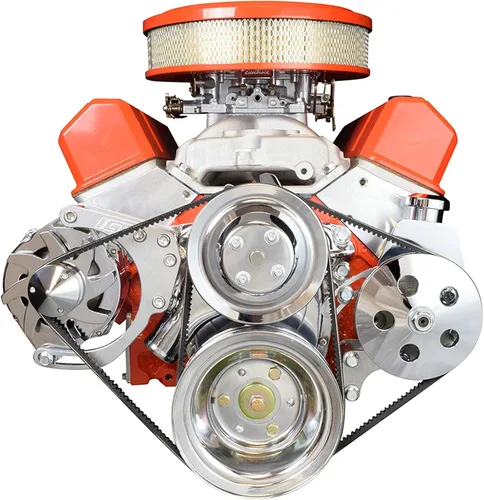 Vista 8 de SBC LWP 551672X Juego de soporte de alternador para Chevy pequeño