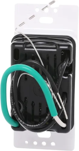 Vista 9 de Lutron Maestro Vacancy - Interruptor de luz con sensor de movimiento para baño, garaje, lavandería y armario, para cualquier bombilla, solo apagado