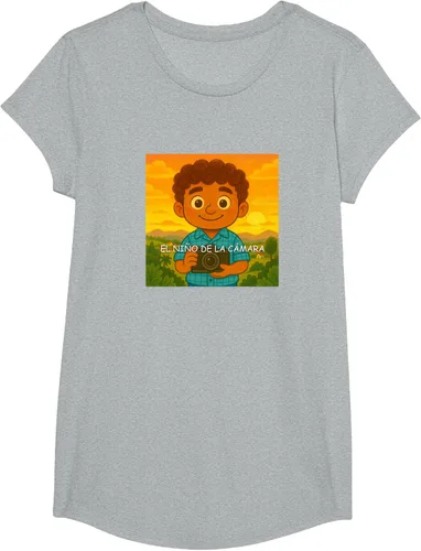 Vista 56 de Camiseta El Niño de la Cámara – Diseño Oficial del Cuento Ilustrado