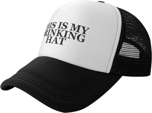 Vista 2 de This is My Drinking Hat - Gorra unisex para adultos, gorra ajustable para adultos, gorras de pesca clásicas