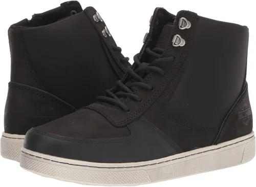 Vista 7 de HARLEY-DAVIDSON FOOTWEAR Eagleson Mid - Tenis de nailon para hombre, Negro