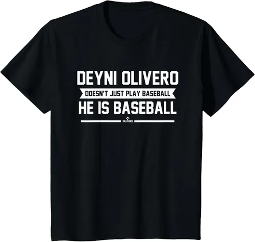 Vista 15 de Camiseta de equipo para fanáticos del béisbol He is Baseball Deyni Olivero Prospect