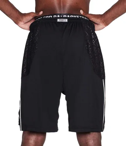 Vista 2 de POINT 3 Basketball DRYV Baller 3.0 - Pantalones cortos deportivos para niños, pantalones cortos de gimnasio de alto rendimiento con bolsillos