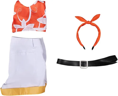 Vista 5 de Disfraz de capa de cosplay de Yuffie Kisaragi para Halloween FF7 Moogle