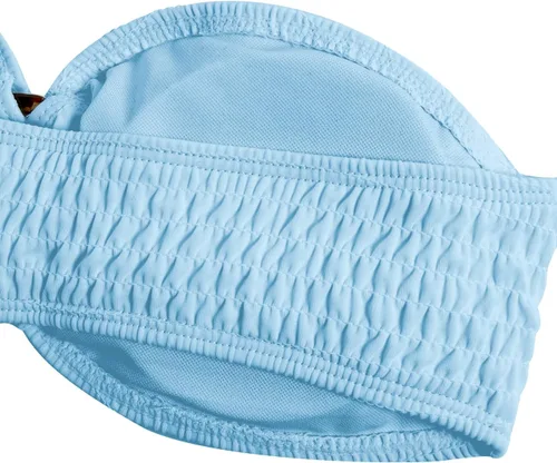 Vista 95 de WDIRARA Conjunto de bikini de 2 piezas sin tirantes para mujer