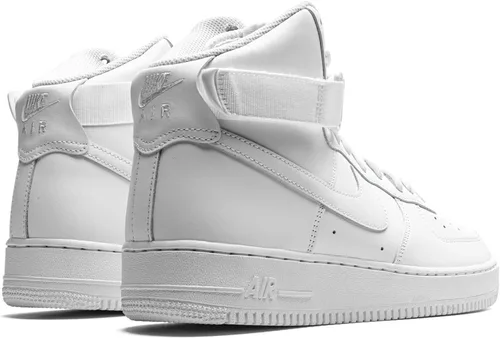Vista 3 de Nike Hombres Air Force 1 High '07 CW2290 111 Triple Blanco - Talla 7.5, BlancoBlanco