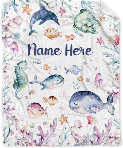 Vista 16 de Manta de bebé personalizada con ciervos florales, manta personalizada de ciervos con nombre para bebé, manta de recepción personalizada de ciervos