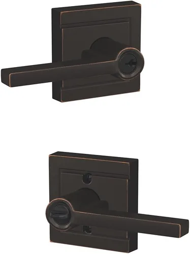 Vista 2 de Schlage F51A - Cerradura con llave, F51A LAT 716 ULD