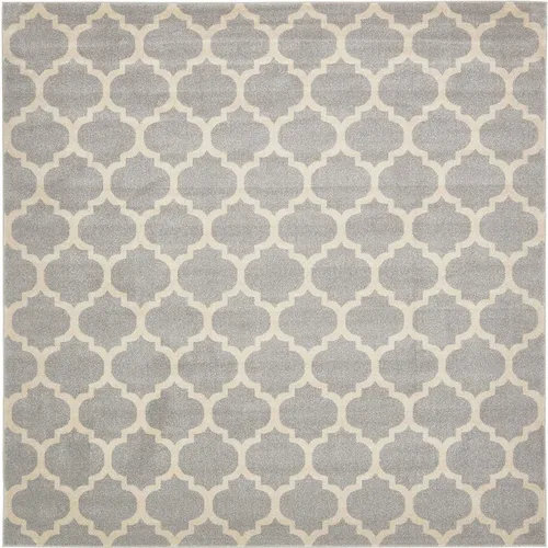 Vista 76 de Unique Loom Trellis Collection - Alfombra de área de Filadelfia, rectangular de 2 pies 2 pulgadas x 3 pies, color morado y marfil