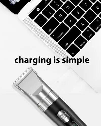 Vista 4 de Cargador de repuesto para perros Oneisall Electric Clippers 3DE/A11/C61/K52NTS/N6/P2/X2/X3, cable de carga USB-A de 3.3 pies, con 1 cepillo