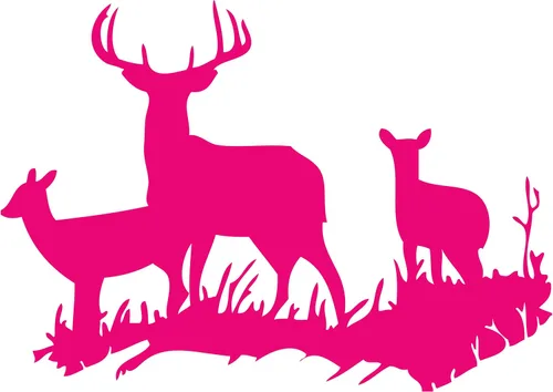 Vista 16 de Picniva Buck Deer Doe - Vinilo decorativo para pared, decoración de cabaña rústica inspiradora y citas, arte de pared extraíble para interiores