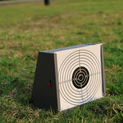 Vista 5 de Target Bb Gun Target, Bb Gun Target, viene con 20 objetivos de papel y, reinicio automático, cuadrado, hierro, diseño portátil adecuado