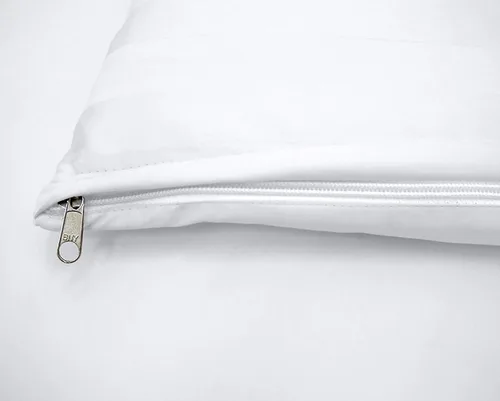Vista 5 de Pack: 1 Colchón individual (44"x78", 34.92 oz/m2) Cubrecolchón de alpaca real peruana cubierto de algodón Pima peruano 600-Tc +1 Encasement Pima