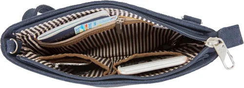 Vista 4 de Travelon - Bolsa bandolera para mujer, antirrobo, Índigo), 33226 350