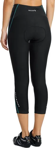 Vista 3 de BALEAF Pantalones cortos acolchados de ciclismo para mujer, pantalones de ciclismo capris para ciclismo, leggings giratorios 34 UPF 50+