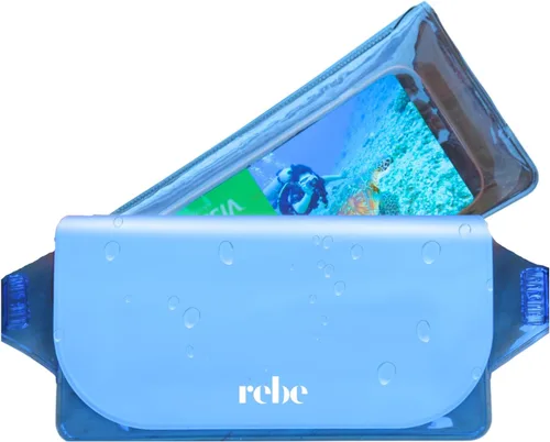 Vista 11 de Bolsa seca impermeable para teléfono, para playa, piscina, kayak, esnórquel, festivales. Mantén el teléfono a salvo del agua y la arena Esencial