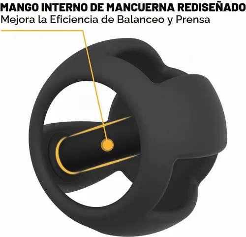 Vista 2 de POWER GUIDANCE Mancuernas Spherebell + Kettlebell, Logra el Máximo Rendimiento de Ejercicio Mientras Minimiza el Estrés en las Articulaciones