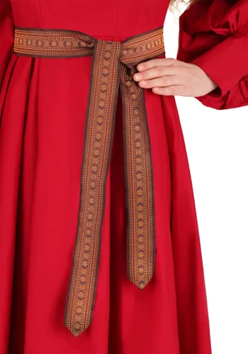 Vista 8 de Disfraz de vestido de la Princesa Botón de Oro Multicolor