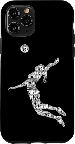 Vista 29 de Funda para iPhone 17 de voleibol para adolescentes y mujeres