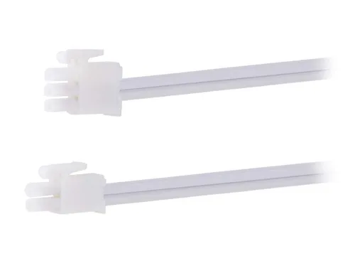 Vista 2 de UltraPro Cable de enlace de luz para debajo del gabinete, LED, enchufable, para barra de luz, luces de disco, 47167, color blanco (paquete de 2)