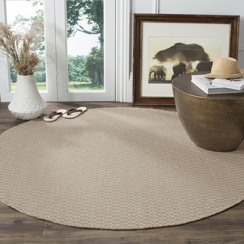 Vista 13 de SAFAVIEH Colección Montauk - Alfombra decorativa de 2 pies 3 pulgadas x 4 pies, color marfil y negro, hecha a mano de algodón estilo bohemio rural