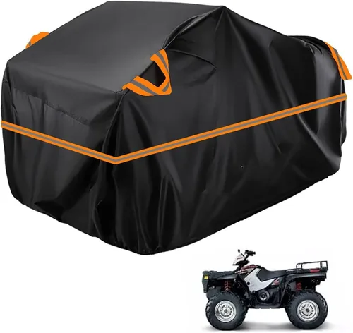Vista 329 de Cubierta para ATV impermeable compatible con Arctic Cat H1 EFI TRV Cruiser 4x4 2011, cubierta de 210D para vehículos de 4 ruedas, cubierta para quad