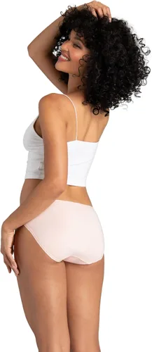 Vista 3 de Fruit of the Loom - Ropa interior transpirable de mujer, absorbe la humedad para mantenerte fresca y cómoda, disponible en talla extra grande