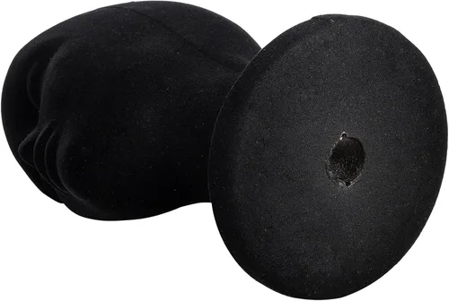 Vista 4 de Foraineam Paquete de 2 cabezas de maniquí de espuma negra, cabezas de espuma de maniquí femenino de 12 pulgadas, soporte para peluca, sombreros