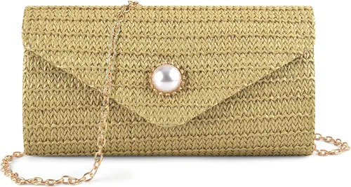 Vista 14 de PACETAP Bolsos de mano con diamantes de imitación para mujer, bolsos de noche con purpurina brillante para fiesta de los años 20, boda, compromiso