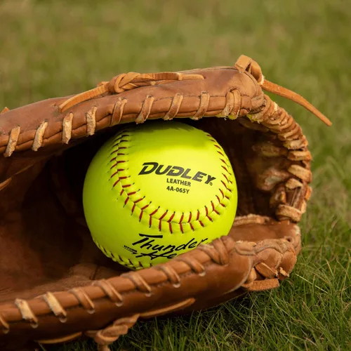 Vista 3 de Dudley Slowpitch Softballs Official USASB & USSSA Multiple 12 Count Options