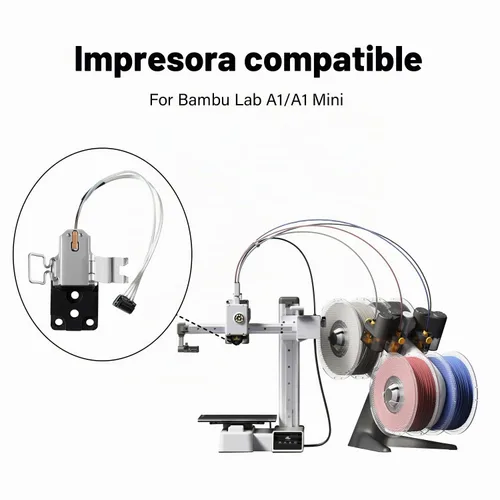 Vista 5 de A1/A1 Mini Hotend Calefacción Kit Componente con Calentador de Cerámica