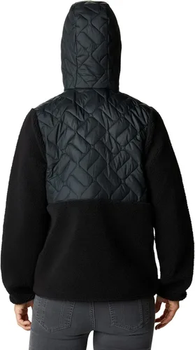 Vista 2 de Columbia Sudadera con capucha Sweet View de forro polar para mujer, remolacha