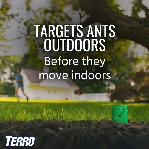Vista 8 de TERRO T1812SR - Estacas líquidas para cebo para hormigas para exteriores, paquete de 2