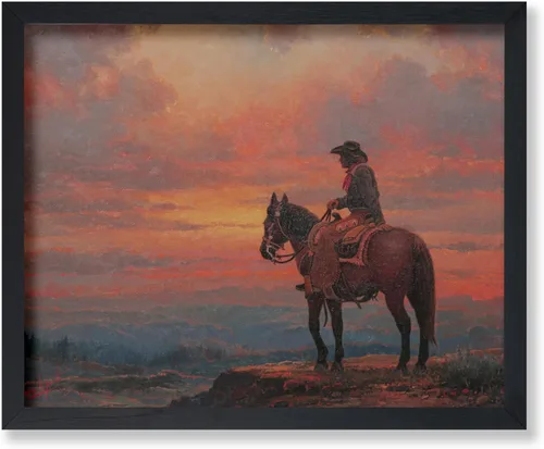 Vista 21 de Poster Master Vintage A Mexican Vaquero Print – Póster retro de vaquero – Arte occidental – Diseño de pared del salvaje oeste – Regalo para hombres