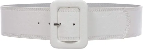 Vista 2 de beltiscool Cinturón de cuero rectangular de 2 14 pulgadas de ancho para mujer